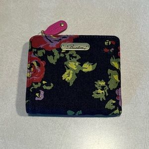 *Brand New* 💐 Buxton Floral Denim Wallet